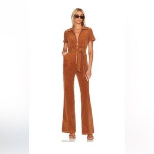 Alice + Olivia Brown Jumpsuit